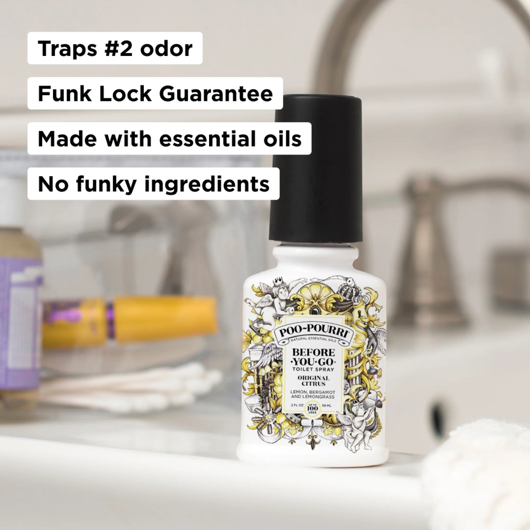 Poo-Pourri Toilet Odor Eliminator Original Citrus