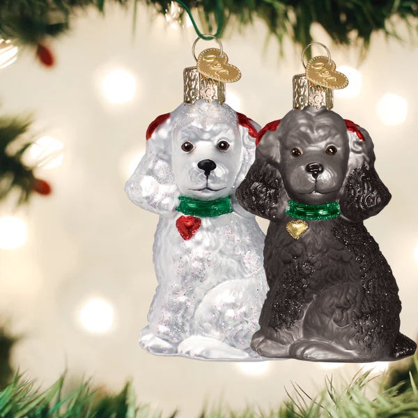 Old World Christmas - Poodle Ornament