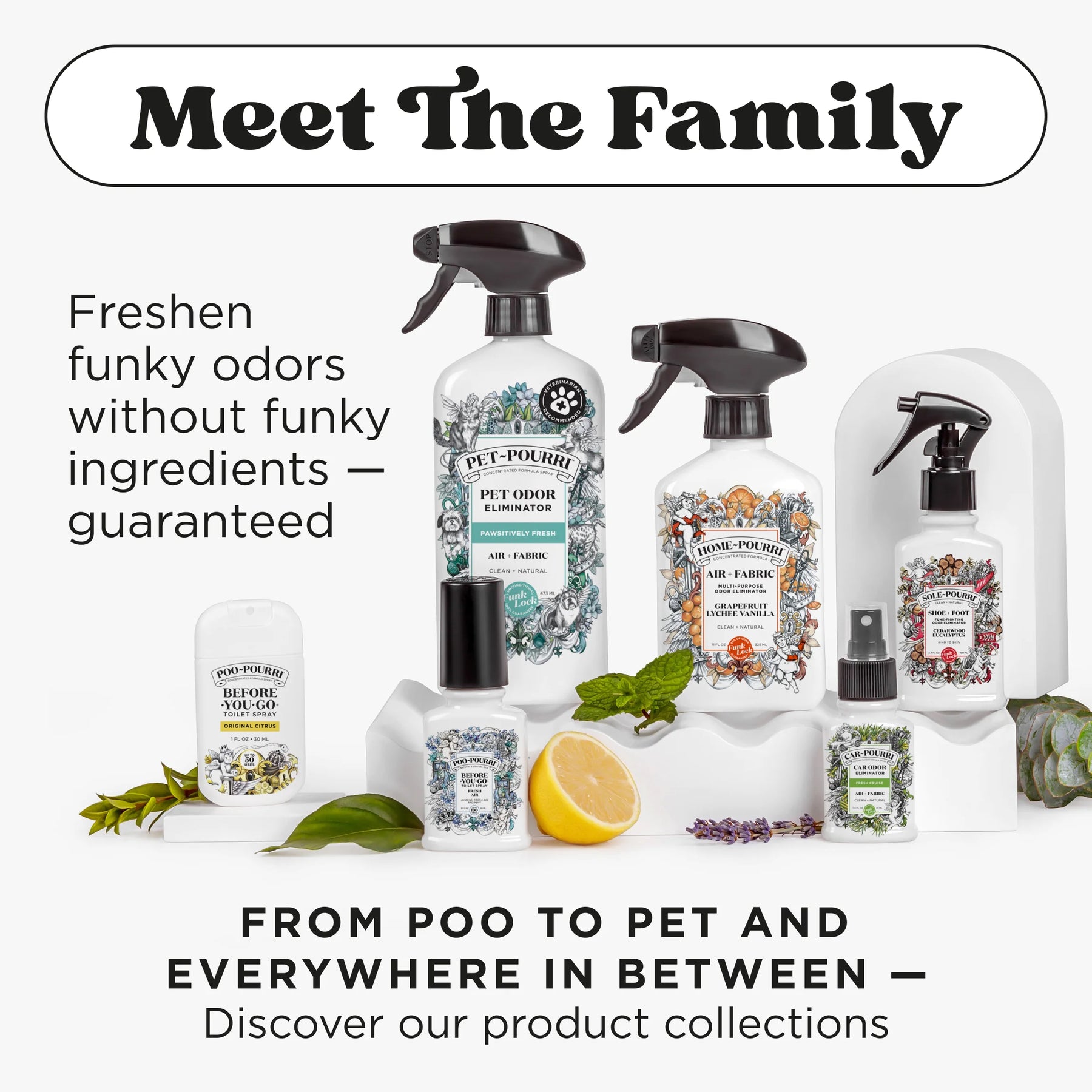 Home-Pourri Air+Fabric Bamboo Rain Spray