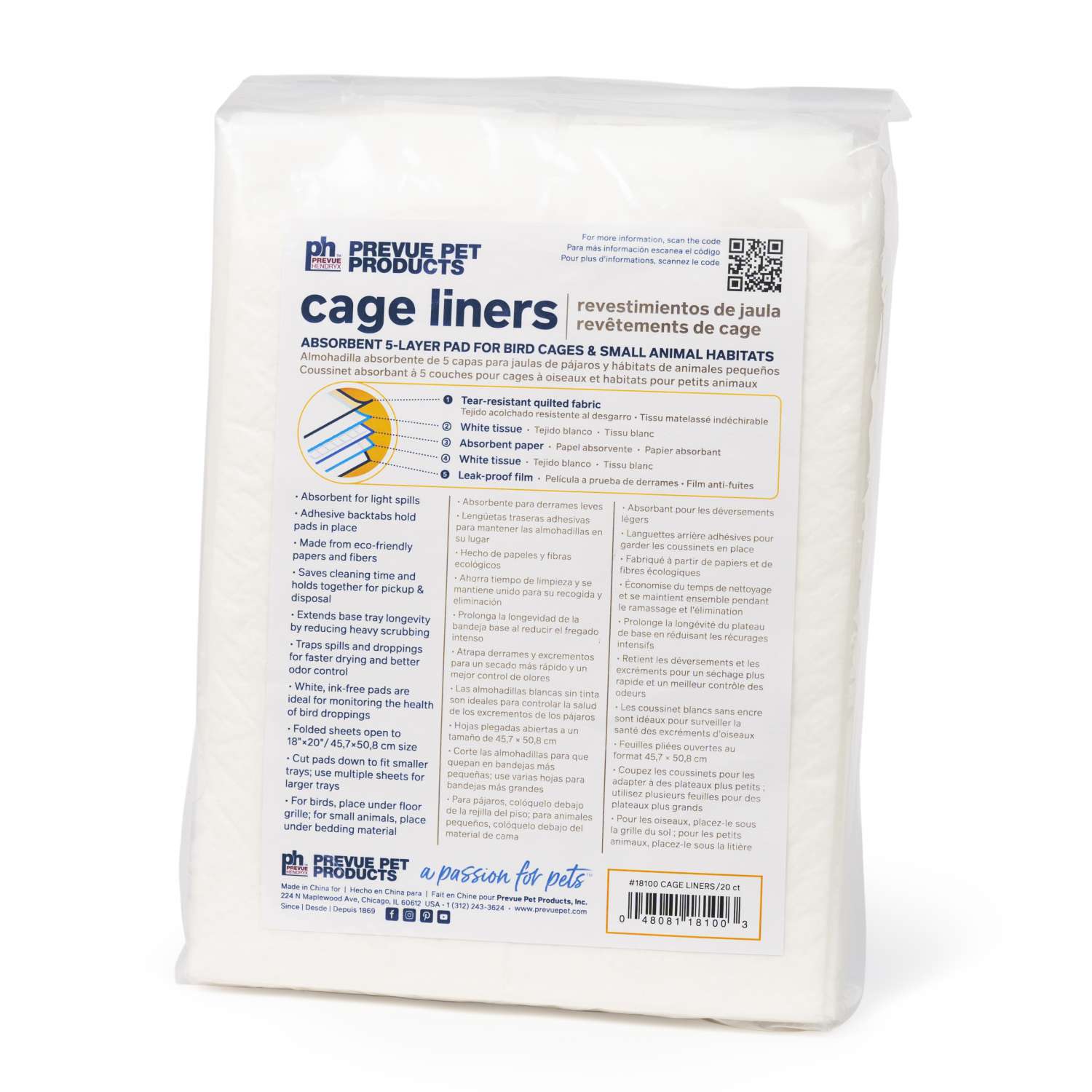 Prevue Hendryx - Cage Liners