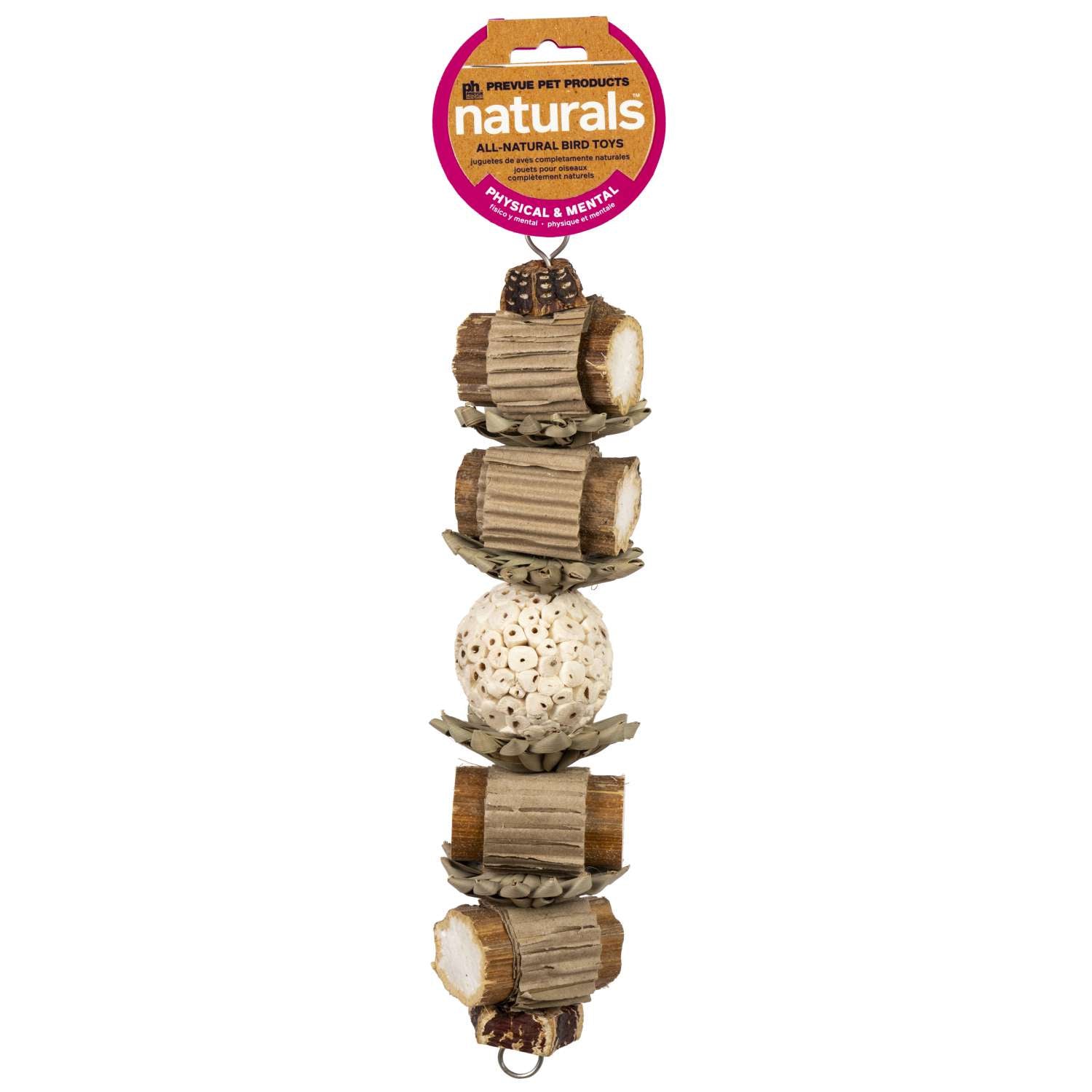 Prevue Hendryx - Lumberjack Stack Cage Bird Toy