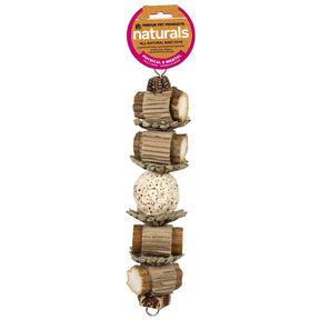 Prevue Hendryx - Lumberjack Stack Cage Bird Toy