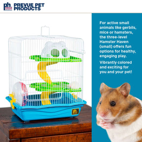 Prevue Hendryx - Hamster Haven Tri-Level Cage
