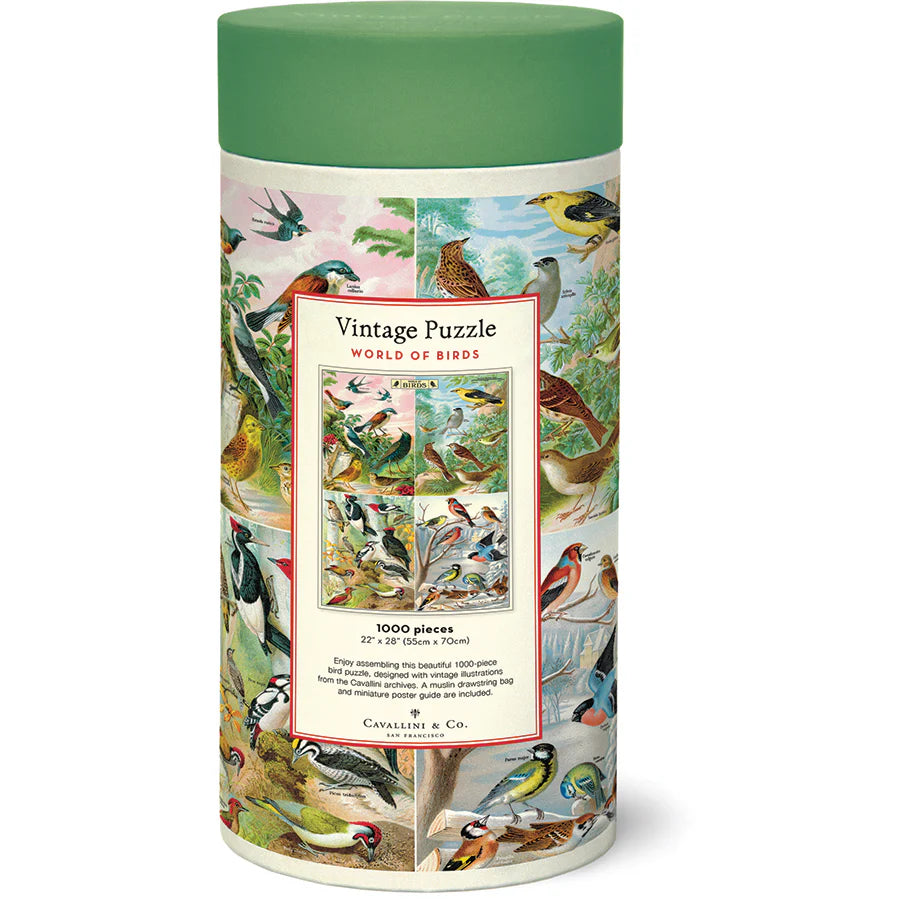 Cavallini Papers & Co - Puzzle World Of Birds