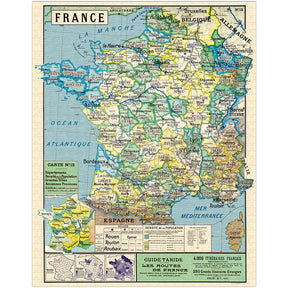 Cavallini Papers & Co - Puzzle Map Of France