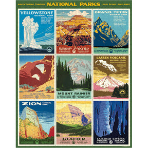 Cavallini & Co. - Puzzle National Parks Poster
