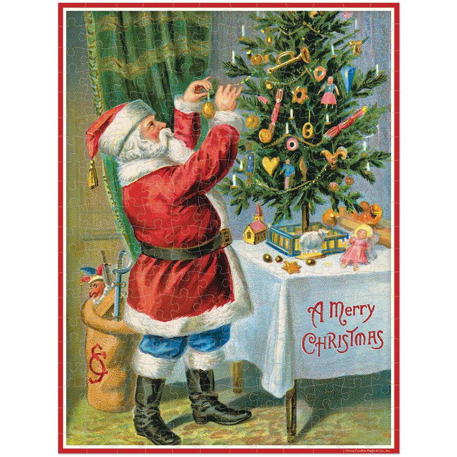Cavallini & Co. - Puzzle Christmas Santa (240 Piece)