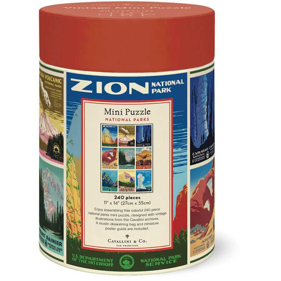 Cavallini & Co. - Puzzle National Parks Mini