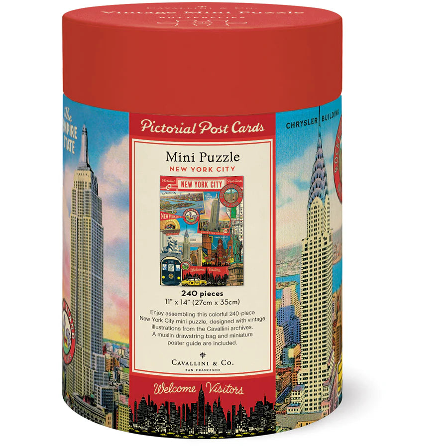 Cavallini & Co. - Puzzle New York City Mini