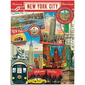 Cavallini & Co. - Puzzle New York City Mini