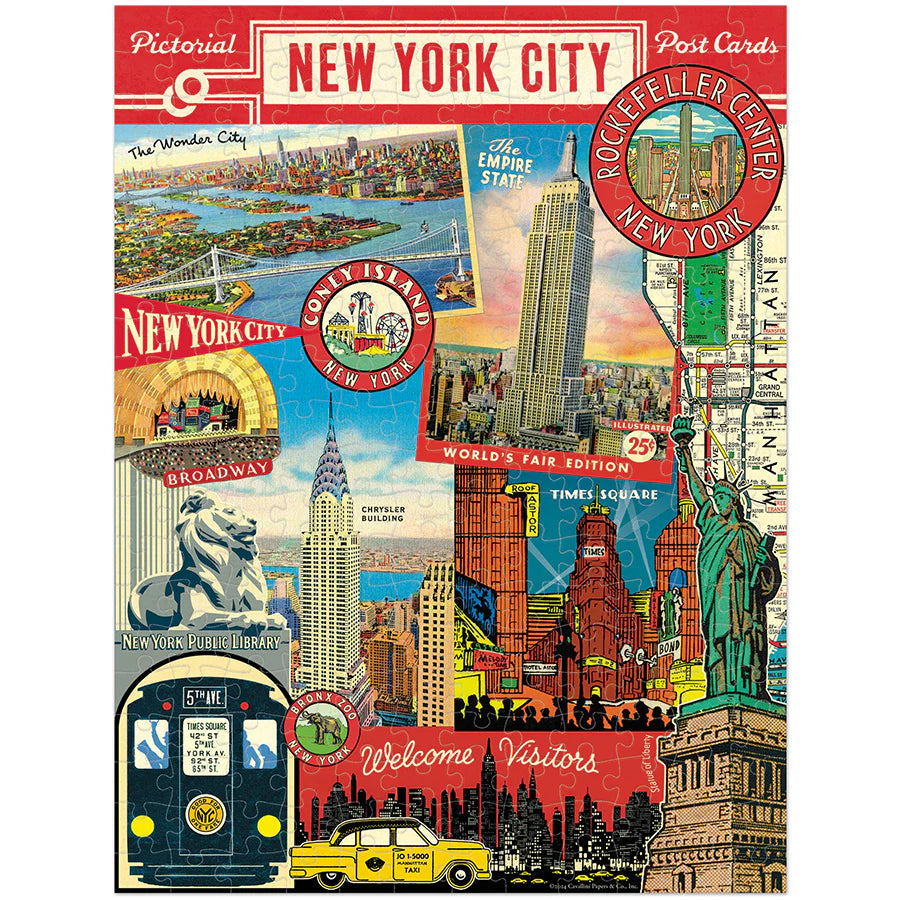 Cavallini & Co. - Puzzle New York City Mini