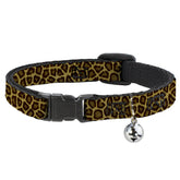 Buckle Down - Cat Collar Breakaway with Bell, Leopard