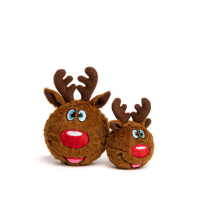 Fabdog - Faball Christmas Reindeer Dog Toy