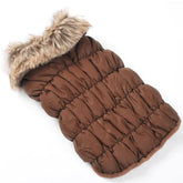 Dogo Pet - Jacket Ruched Bubble Brown