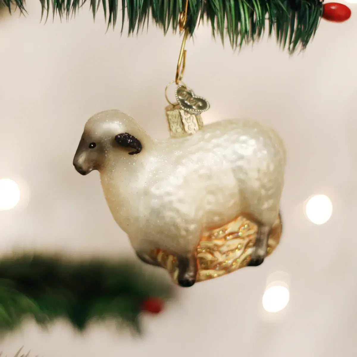 Old World Christmas - Sheep Ornament