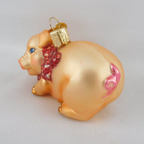 Old World Christmas - Country Pig Ornament