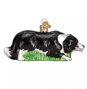 Old World Christmas - Herding Border Collie Ornament