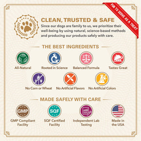 Bernie's Perfect Poop - Bernie's Healthy Hips - 90 count