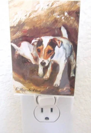 Dog Night Lights by Ruth Maystead