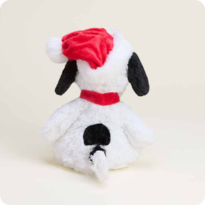 Warmies Snoopy with Santa Hat