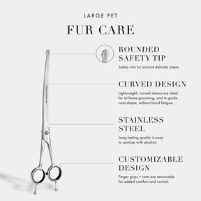 Tweezerman - Grooming Shears Curved 9"