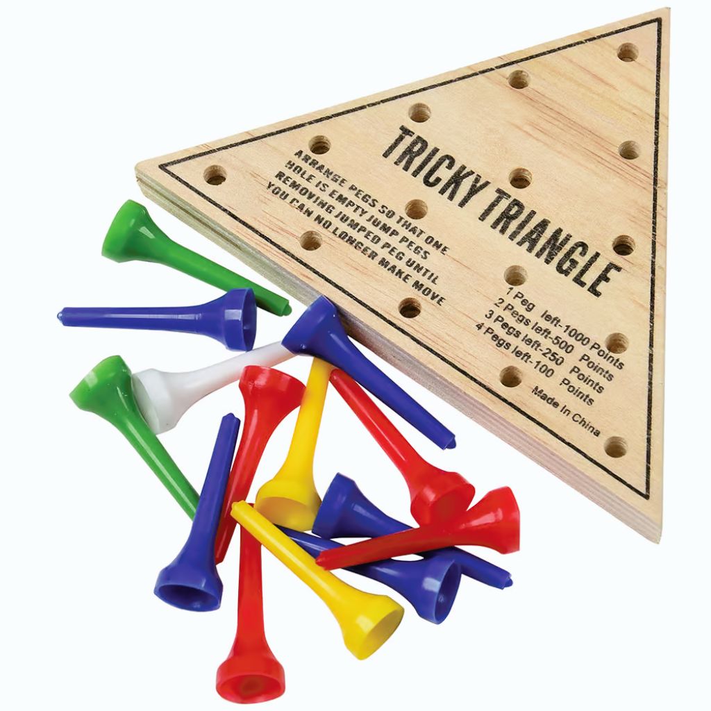 Triangles Rackets Game Tricky Triangle Game