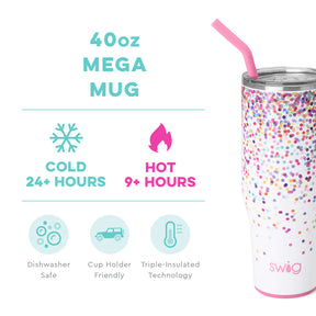 Swig - Mug Mega Confetti 40 oz.