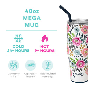 Swig - Mug Mega Primrose 40 oz.