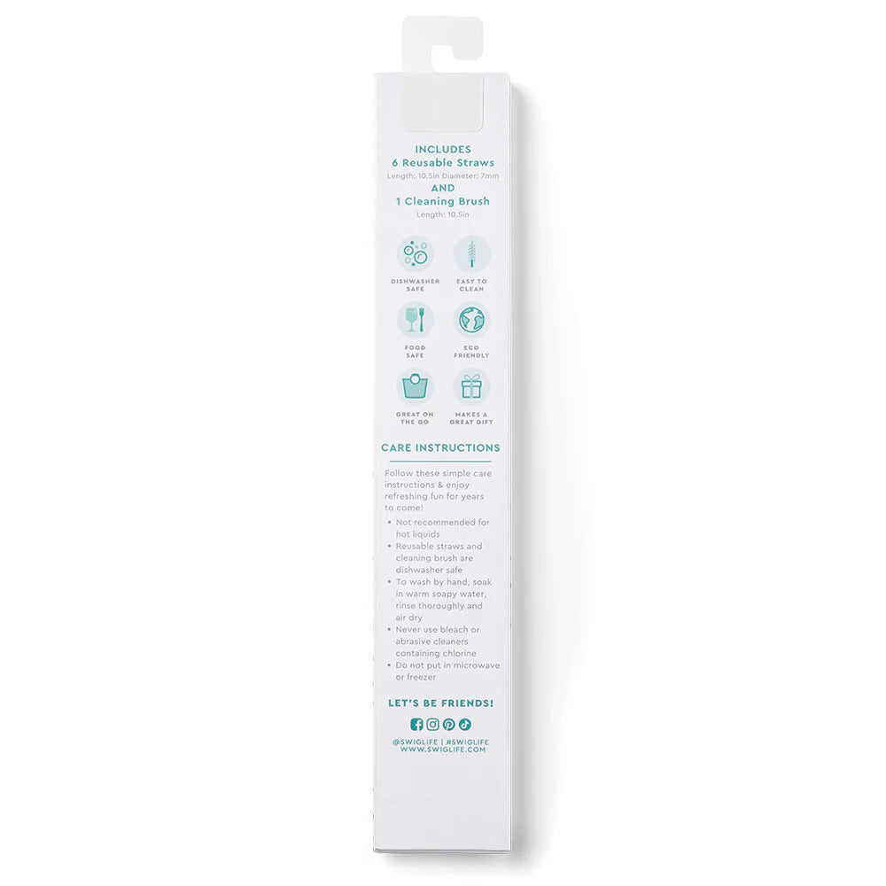 Swig - Straw Set Reusable Oh My Stars