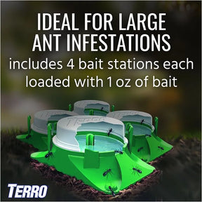 Terro Outdoor Liquid Ant Bait 4 Pack
