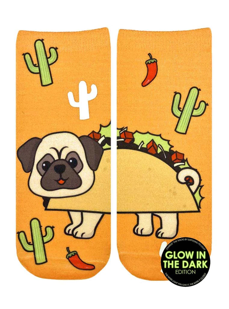 Living Royal - Socks Taco Pug Ankle