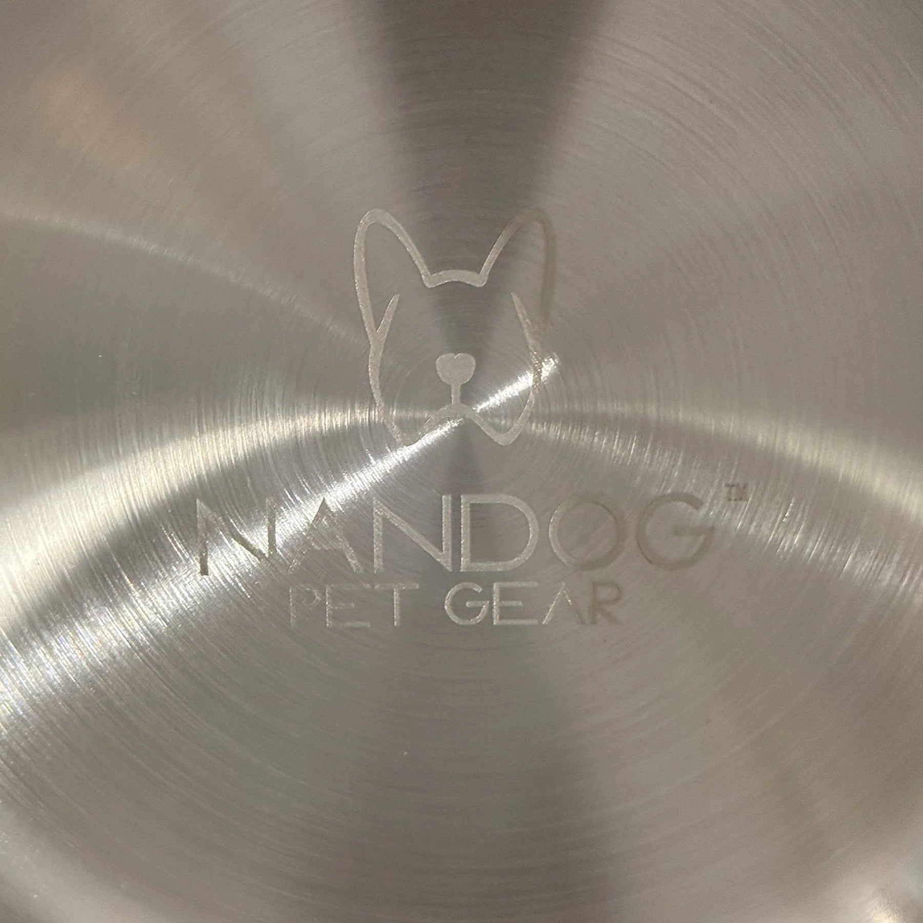 Nandog Pet Gear - The Dog Bowl Blush Pink