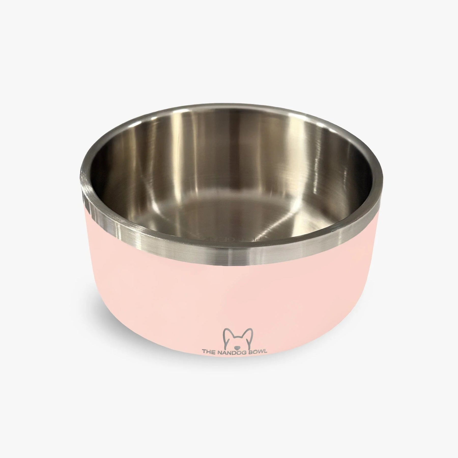 Nandog Pet Gear - The Dog Bowl Blush Pink