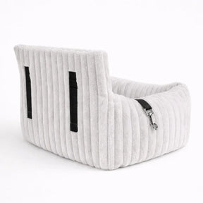 Nandog Pet Gear - The Car Seat Velvety Gray