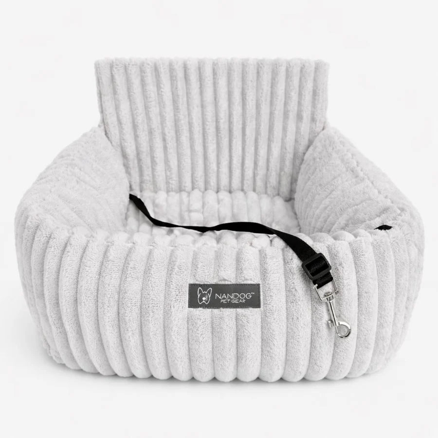 Nandog Pet Gear - The Car Seat Velvety Gray