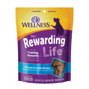 Wellness - Rewarding Life Treats Grain-Free Chicken & Lamb Recipe Soft & Chewy Dog Treats