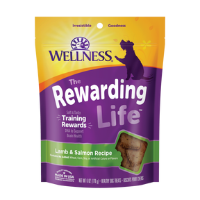 Wellness - Rewarding Treats Grain-Free Lamb & Salmon Recipe Soft & Chewy Dog Treats