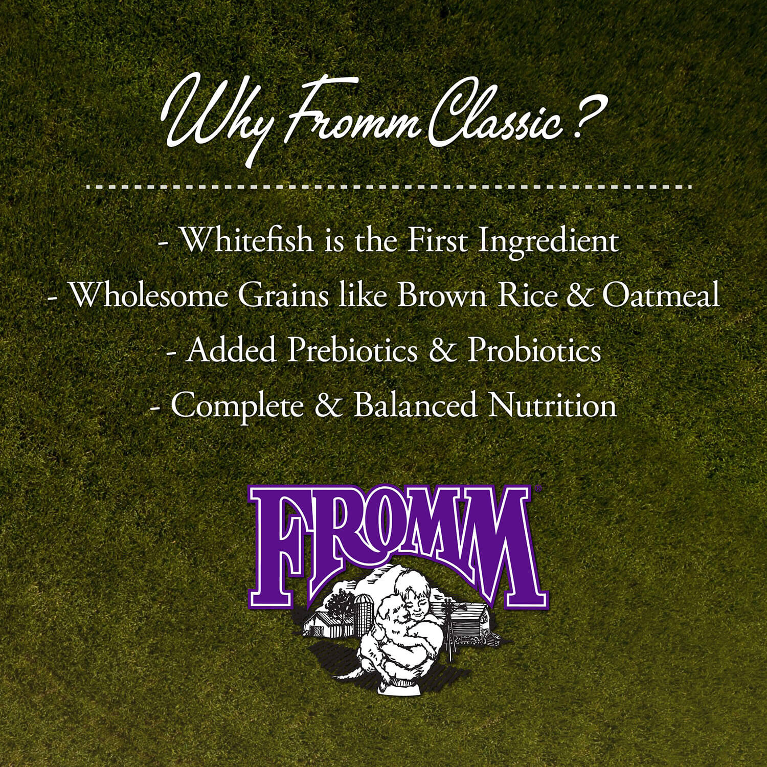 Fromm - Classic Adult Whitefish & Rice Dog Food
