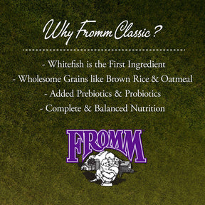 Fromm - Classic Adult Whitefish & Rice Dog Food