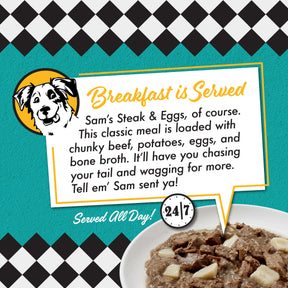 Fromm - Diner Breakfast Sam Steak & Eggs Dog Food Can