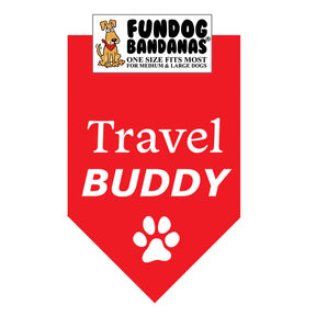 FunDog Bandanas - Dog Bandana Travel Buddy