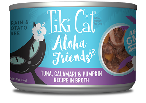 Tiki Cat Aloha Friends Tuna, Calamari & Pumpkin