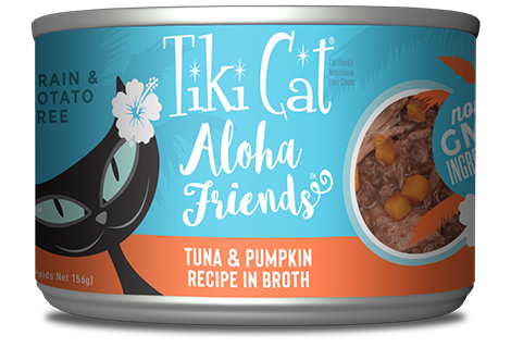 Tiki Cat Aloha Friends Tuna & Pumpkin