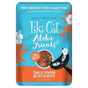 Tiki Cat Aloha Friends Tuna & Pumpkin