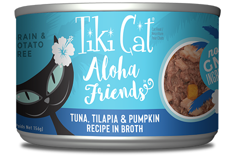 Tiki Cat Aloha Friends Tuna, Tilapia & Pumpkin