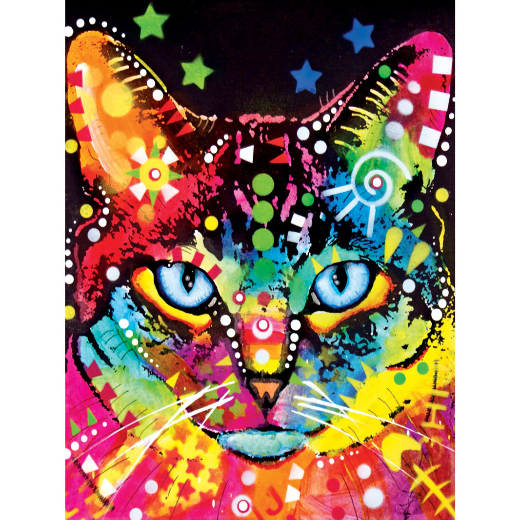 Mad Kitty by Dean Russo - 300 Piece EZ Grip Jigsaw Puzzle