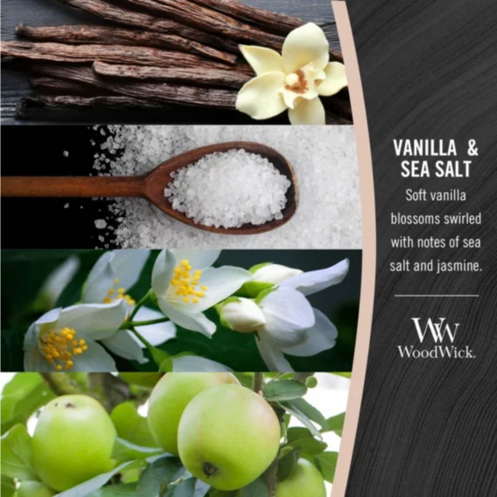 WoodWick - Vanilla & Sea Salt