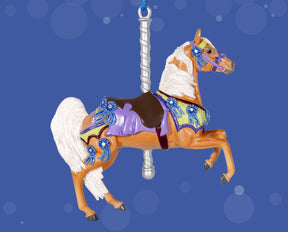 Breyer Carousel Ornament 2025 Victory