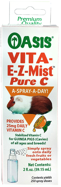 Oasis Vita E-Z-Mist Pure C For Guinea Pigs Stabilized Vit. C