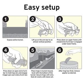 Woodstream Corp. - Gopher Trap Easy Set
